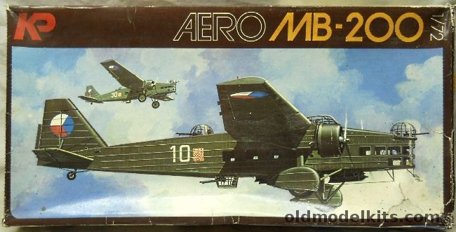 KP 1/72 Marcel Bloch Aero MB-200 Bomber, 21 plastic model kit